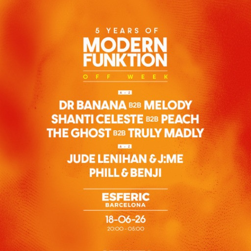 Modern Funktion | OFFBCN 2026 @ Esferic Bcn, Barcelona, Spain (18-Jun-2026)