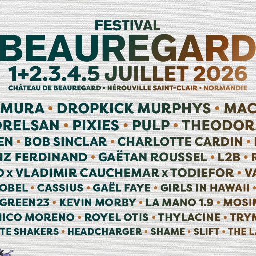 Festival Beauregard 2026 @ Ch&acirc;teau de Beauregard, H&eacute;rouville-Saint-Clair, France