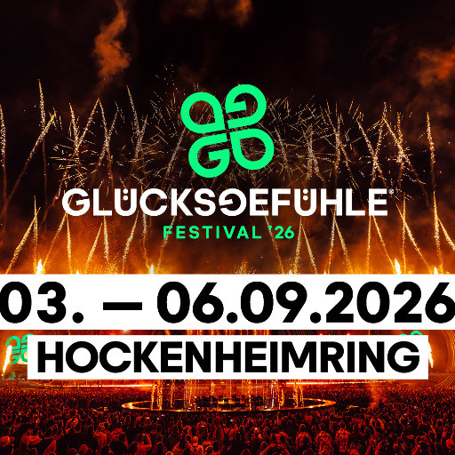 Gl&uuml;cksgef&uuml;hle Festival 2026 @ Hockenheimring Baden-W&uuml;rttemberg, Hockenheim, Germany
