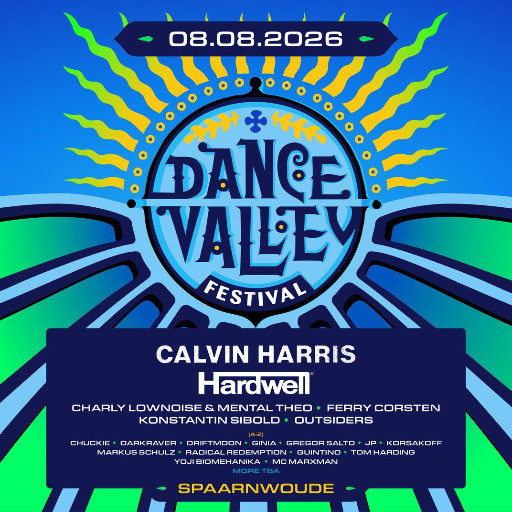 Dance Valley Festival 2026 @ Spaarnwoude, Velsen-Zuid, Netherlands (08-Aug-2026)