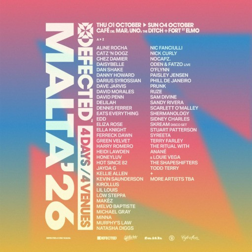 Defected Malta @ Various Venues, Malta