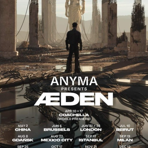 Anyma presents &AElig;DEN @ La D&eacute;fense Arena, Paris, France (12-Dec-2026)