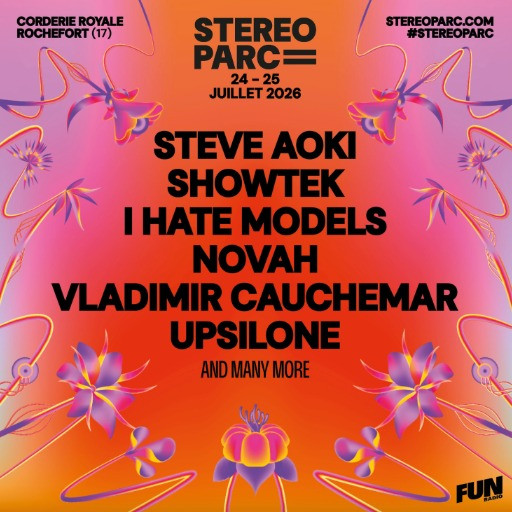 Stereoparc Festival 2026 @ Corderie Royale, Rochefort, France