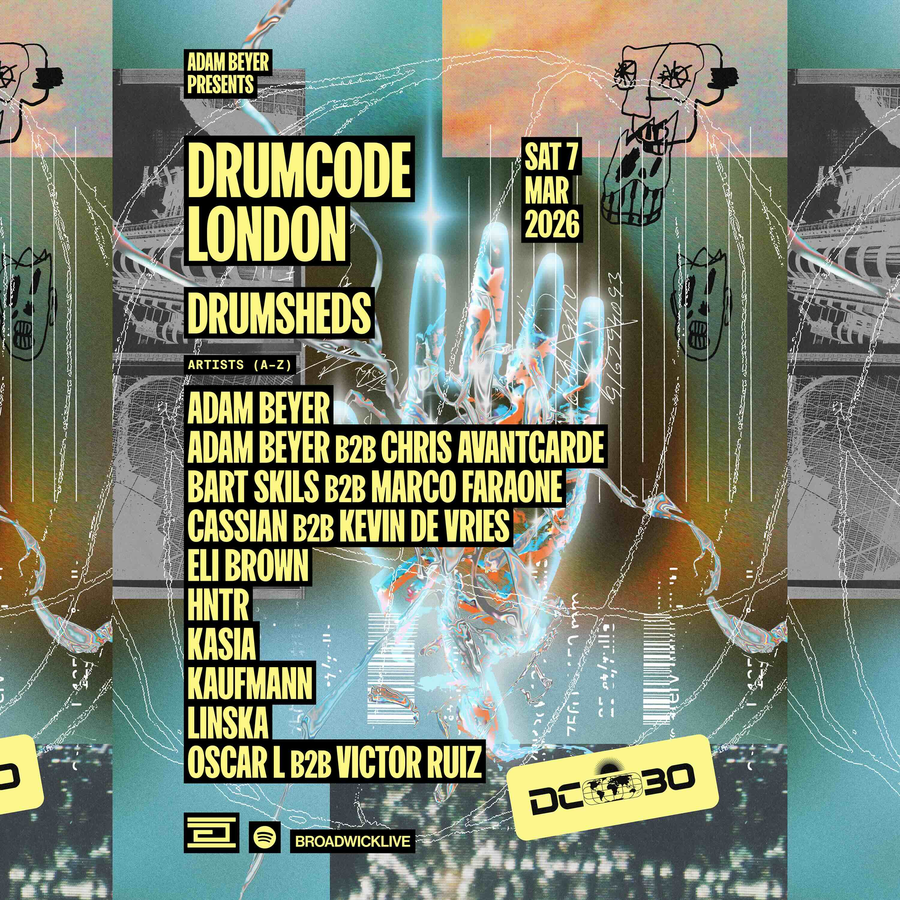 Drumcode London 2026 @ Drumsheds, London, United Kingdom (07-Mar-2026)