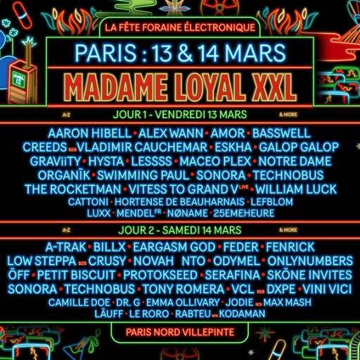 Madame Loyal XXL Paris @ Parc des expositions de Villepinte, Paris, France
