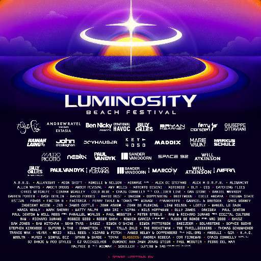 Luminosity Beach Festival 2026 @ Bernie's Beach Club, Zandvoort, Netherlands
