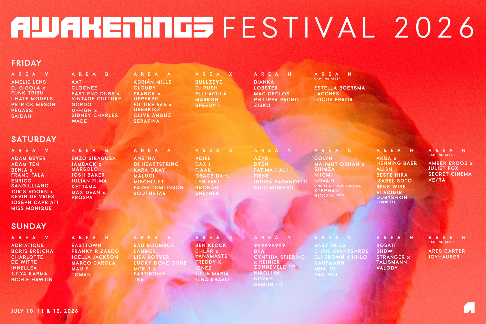 Awakenings Festival 2026 @ Beekse Bergen, Hilvarenbeek, Netherlands