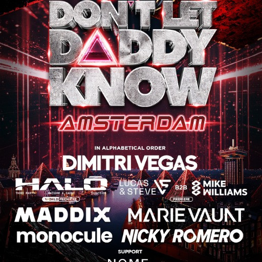 Don't Let Daddy Know Amsterdam 2026 @ Ziggo Dome, Amsterdam, Netherlands (07-Mar-2026)